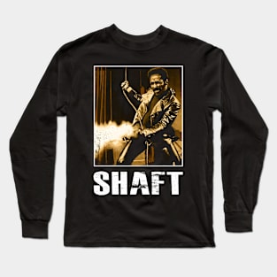 Private Eye Panache Shafts Movie T-Shirts, Embrace the Legacy of Detective John Shafts in Every Thread Long Sleeve T-Shirt